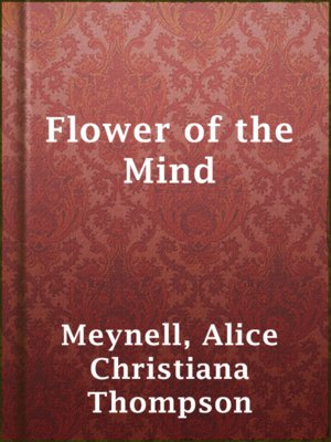 cover image of Flower of the Mind